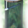 MINI THISTLE SEED WILD BIRD FEEDER .5 LB CAP COPPER