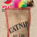Jute.Feath Sack Cat Toy