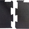 HONECOMB INTERLOCKING STALL MAT 4 X 6 X 3/4 IN BLACK