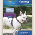 PETSAFE 3 IN 1 HARNESS SM PLUM