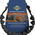 PETSAFE SOFT POINT TRAINING COLLAR W/NYLON STRAP MD-14-16.5 IN BLACK