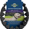 PETSAFE SOFT POINT TRAINING COLLAR W/NYLON STRAP LG-16.5-20.5 IN BLACK
