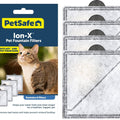 PETMATE OUTLAST AND VIVA REPLACEMENT ION-X FILTER 4 PK WHITE