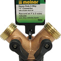 METAL 2-WAY HOSE VALVE  BRASS