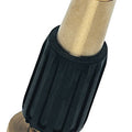HEAVY-DUTY METAL TWIST NOZZLE 4 IN BRASS