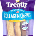 TREATLY USA  COLLAGEN ROLLS 9 IN-3 PK CHICKEN MARINAD