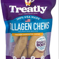 TREATLY USA  COLLAGEN TWISTS 6 IN-2 PK CHICKEN