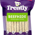 TREATLY BEEFHIDE MUNCHY ROLLS SM-40 PK NATURAL