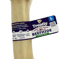 TREATLY 100% USA BEEFHIDE BONE BANDED 9 IN-1 PK NATURAL