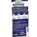 TREATLY 100% USA BEEFHIDE BONE BANDED 13 IN-1 PK NATURAL