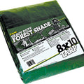 POLYTUF HEAVY DUTY FORESTSHADE TARP 8X10 FT-4.5 OZ GREEN