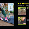 DEWITT STANDARD WEED BARRIER 4X100 FT BLACK