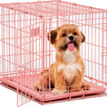 I-CRATE SINGLE DOOR 24X18X19 IN PINK