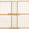 WOOD/WIRE MESH PET GATE 24X29-41.5 IN NATURAL
