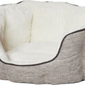 QUIET TIME TULIP PET BED FUR XS TAUPE