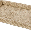 QUIET TIME DELUXE WAVE PET BED 42 IN TAN