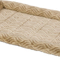 QUIET TIME DELUXE WAVE PET BED 48 IN TAN