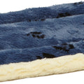 REVERSIBLE PET BED SPOTTED 24 IN GRAY