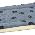 REVERSIBLE PET BED SPOTTED 30 IN GRAY