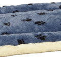 REVERSIBLE PET BED SPOTTED 36 IN GRAY
