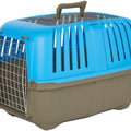 SPREE DOUBLE DOOR TRAVEL CARRIER 24 IN BLUE