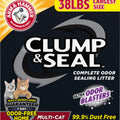 ARM & HAMMER CLUMP & SEAL MULTI-CAT LITTER 38 LB FRESH SCENT