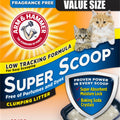 ARM & HAMMER SUPER SCOOP CLUMPING LITTER 29 LB FRAGRANCE FREE
