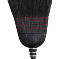 WAREHOUSE DELUXE CORN BROOM 14 IN BLACK