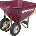 SCENIC ROAD TRAY FOR M10-2 WHEELBARROW 10 CF MAROON