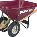 SCENIC ROAD TRAY FOR M8-2 WHEELBARROW 8 CF MAROON