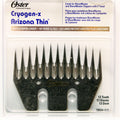 OSTER 13-TOOTH ARIZONA THIN COMB  BLACK