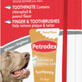 PETRODEX DENTAL KIT FOR DOGS 2.5 OZ PEANUT