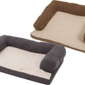 ASPEN PET BOLSTER ORTHOPEDIC PET BED 35X25 IN ASSORTED