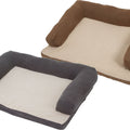 ASPEN PET BOLSTER ORTHOPEDIC PET BED 40X30 IN ASSORTED
