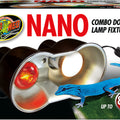 NANO COMBO DOME LAMP FIXTURE 4 INX2-80 WATT BLACK