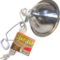 REPTI ECONOMY CLAMP LAMP 8.5 IN SILVER