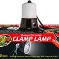 DELUXE PORCELAIN CLAMP LAMP 5.5 IN-100 WATT BLACK