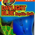 DAYLIGHT BLUE REPTILE BULB 60 WATT BLUE