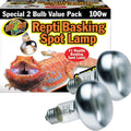 REPTI BASKING SPOT LAMP 100 WATT-2 PK