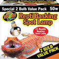 REPTI BASKING SPOT LAMP 50 WATT-2 PK
