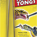STAINLESS STEEL FEEDING TONGS 10 IN SILVER