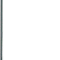 SINGLE SHEPHERD HOOK 84 IN BLACK