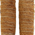 COIR FIBER TRELLIS POLES STACKABLE PLANT SUPPORTS 11 IN NATURAL