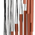 SYMPHONY WIND CHIME W/18 ALUMINUM TUBES 36 IN COPPER