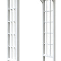 CHESAPEAKE WOOD ARBOR 84 IN WHITE