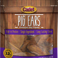 12PK Pig Ears Dog Treat