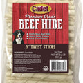 CADET GOURMET TWISTED RAWHIDE STICKS 5 IN-2.12 LB NATURAL