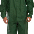 MED GRN PVC Rainsuit