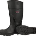 SZ12 BLK PVC Sock Boots