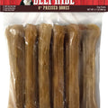 CADET GOURMET PRESSED RAWHIDE BONES 8 IN-6 PK